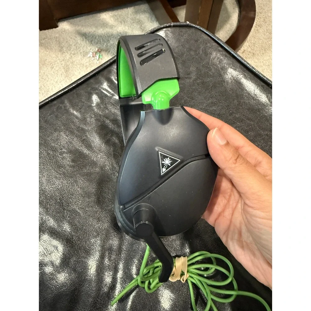 Turtle Beach Recon 50P Gaming Headset Black Green Wired‎ Microphone Xbox PS4